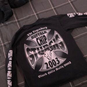 VINTAGE BUFFALO CHIP STURGIS LONG SLEEVE